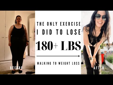 The Only Exercise I Did To Lose Weight - How I Walked My Way To 180 LBS Weight Loss  | Half of Carla