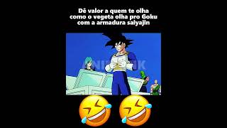 Quem Te Olha Como o Vegeta Olha Pro Goku? #dragonball #shorts