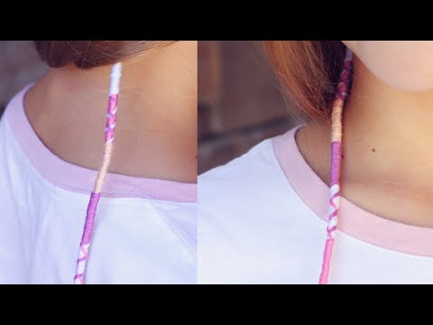 How to do a Hair Wrap! | DIY Hair | Brown Haired Bliss | Quarantine Hair