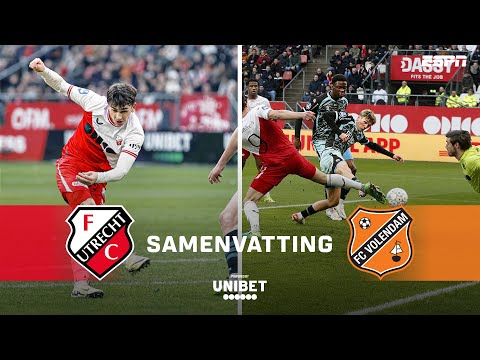 GEBROEDERS BOOTH TREFZEKER in DOELPUNTRIJK duel ⚔️⚽ | Samenvatting FC Utrecht - FC Volendam