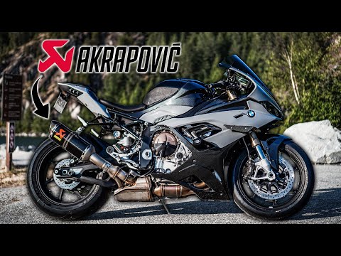 2021 BMW S1000RR gets an AKRAPOVIC EXHAUST | Install & Sound Test