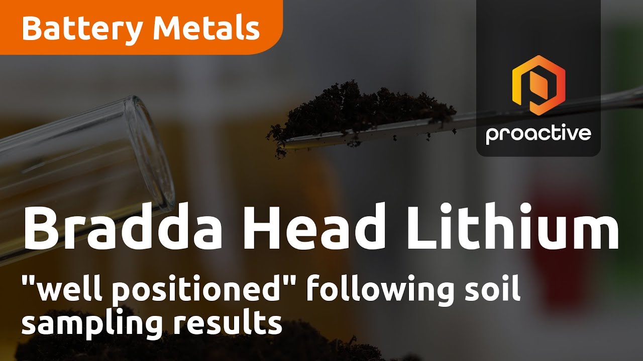 Bradda Head Lithium "well positioned" following soil sampling results