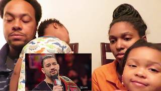 ROMAN REIGNS REVEALS HE HAS LEUKEMIA REACTION !