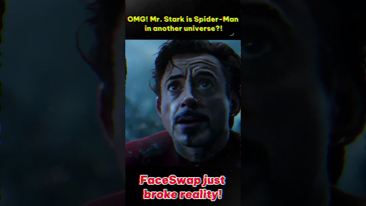 The AI Trick That's Making Marvel Fans Go Crazy with FaceSwap #AIedit #MarvelFans #AIFun #ViralEdit