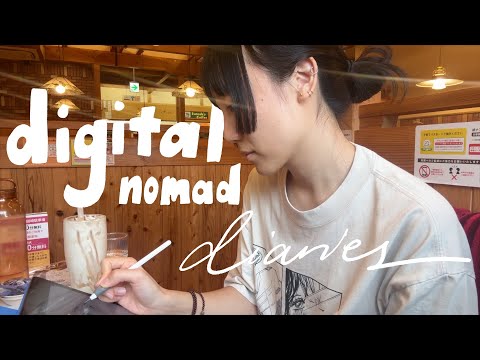 i worked from japan for 3 weeks (manga artist edition)