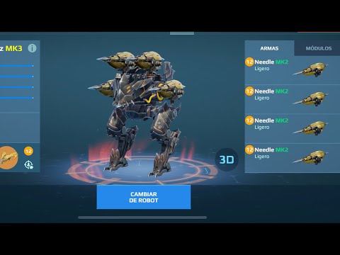 Arden Blitz Needle | War Robot Gameplay