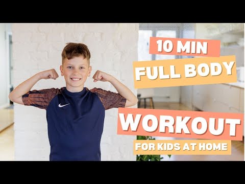 10 MIN WORKOUT | FULL BODY for Kids