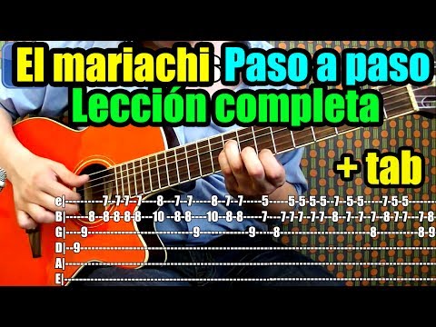 How to play "El Mariachi" by Antonio Banderas on guitar: Riff, rhythm, chords. COMPLETE TUTORIAL.