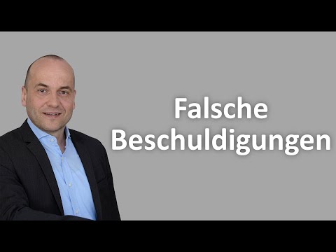 Falsche Beschuldigungen durch Kollegen - Wie sollte man reagieren?