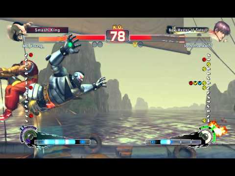 Ultra Street Fighter IV battle: Zangief vs Guy