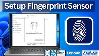 How To Setup Fingerprint Sensor in Windows 10/11 (HP, Dell, Asus, Acer, Lenovo)