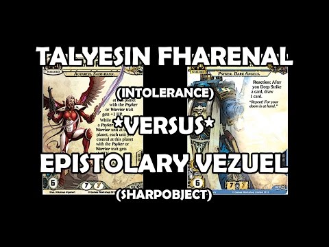 Talyesin Fharenal versus Epistolary Vezuel - Warhammer 40,000: Conquest