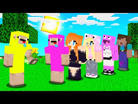 5 Girls Take on LOLO in Minecraft! You Won't Believe What Happens!