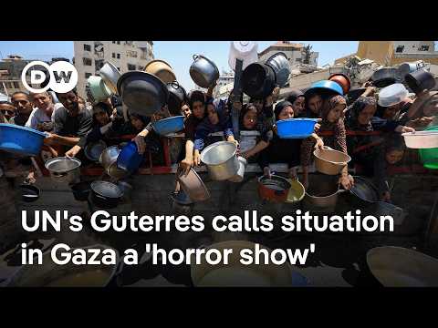 以色列在加沙城市代爾拜萊赫（Deir al-Balah）發動的新一輪攻勢對援助行動有何影響？| DW新聞 (How has the new Israeli offensive in Gazan city of Deir al-Balah affected aid operations? | DW News)