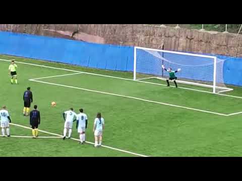 Cella vs San Cipriano: il rigore di Laurino