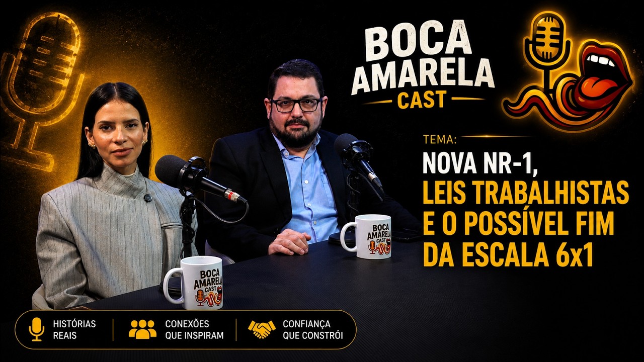 Episódio 6 - Nova NR-1, Leis Trabalhistas e o Possível Fim da Escala 6x1
