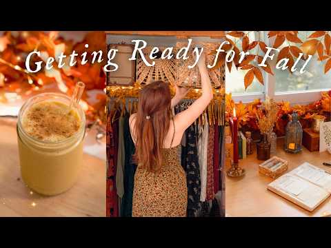 Getting Ready for Fall 🍂 Cozy Autumn Reset, Bucket List & Fall Decor Shopping
