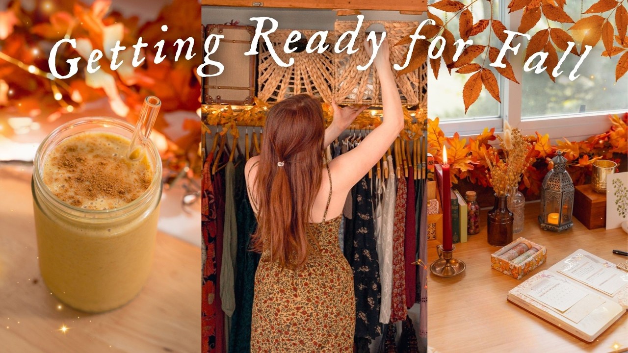 Getting Ready for Fall 🍂 Cozy Autumn Reset, Bucket List & Fall Decor Shopping