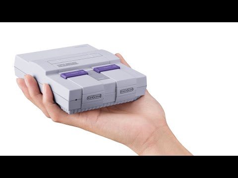Nintendo's pre-loaded SNES Classic out this fall