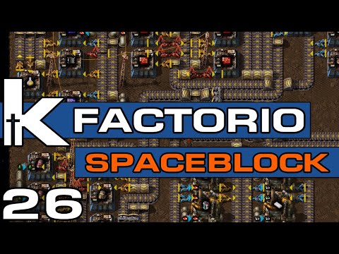 Factorio Spaceblock - Ep 26 | Yellow Fluids & Smelting | Modded Factorio 0.18