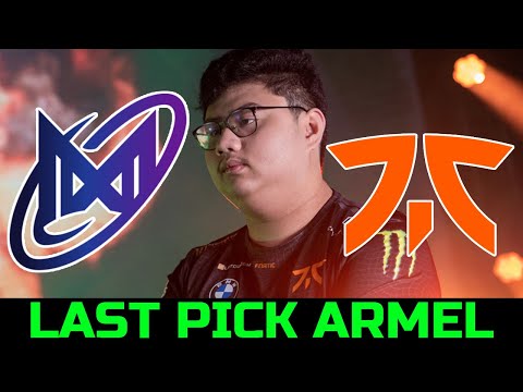 FNATIC VS NIGMA GALAXY GAME 3 - ARMEL KOTL LAST PICK SUPRIZE