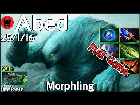 Abed [Fnatic] plays Morphling!!! Dota 2 Full Game 7.22