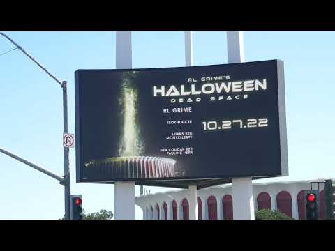 RL Grimes Halloween Dead Space Marquee Kia Forum Los Angeles California USA October 19, 2022