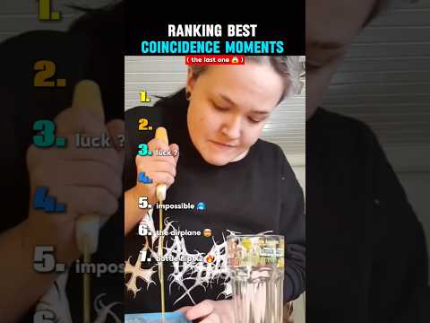 Ranking best coincidence moments #shorts