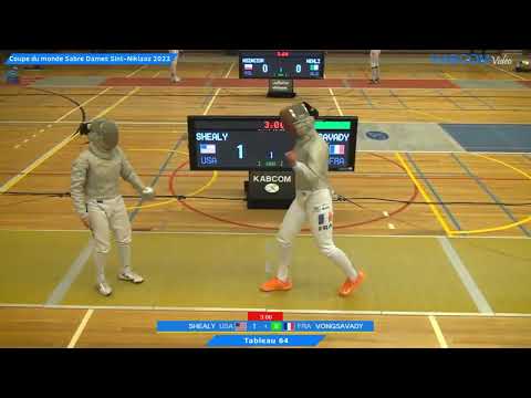 Sint Niklaas World Cup 2023 SWS - L64 - Maggie Shealy USA v Malia Vongsavady FRA