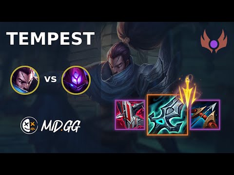 MID.GG: [ Tempest ] Yasuo MID vs Malzahar | NA MASTER | LOL Season 2024