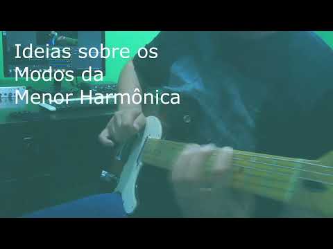Frases na escala menor harmônica