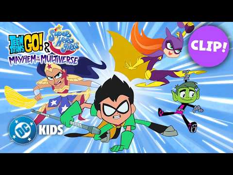Teen Titans Go! & DC Super Hero Girls: Mayhem in the Multiverse 💫 | FIRST 10 MINUTES! | @dckids