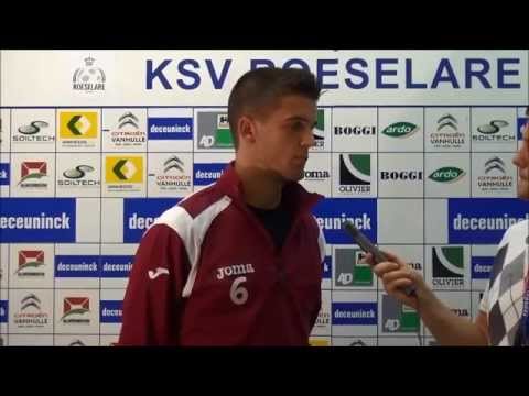 Jeroen Vanthournout na KSVR - KVW Zaventem 0-2 | 2014-15 | SP2