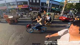 BJ CULTURE shock   AUG 2023   DAY 3   City tour by Bike