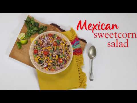Slimming World Syn-free Mexican sweetcorn salad recipe - Full recipe in the description