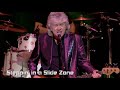 The Moody Blues' John Lodge performs his hit single, 'Steppin in a Slide Zone'