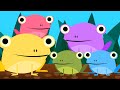 Five Little Speckled Frogs Kids Songs Nursery Rhymes