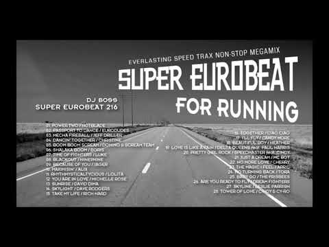 SUPER EUROBEAT FOR RUNNING - NON - STOP MEGAMIX - Recreated by Z23 - 8 hours - re-upload