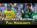 Pakistan Vs Australia 4th ODI Highlights PCB M7C2