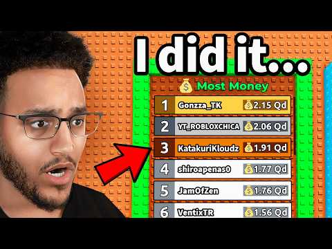 I Got on TOP Leaderboards in Escape Tsunami For Brainrots!