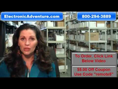 Original Sony RM-DX400 CD Remote Control (141882811) $5 Off Coupon - ElectronicAdventure.com