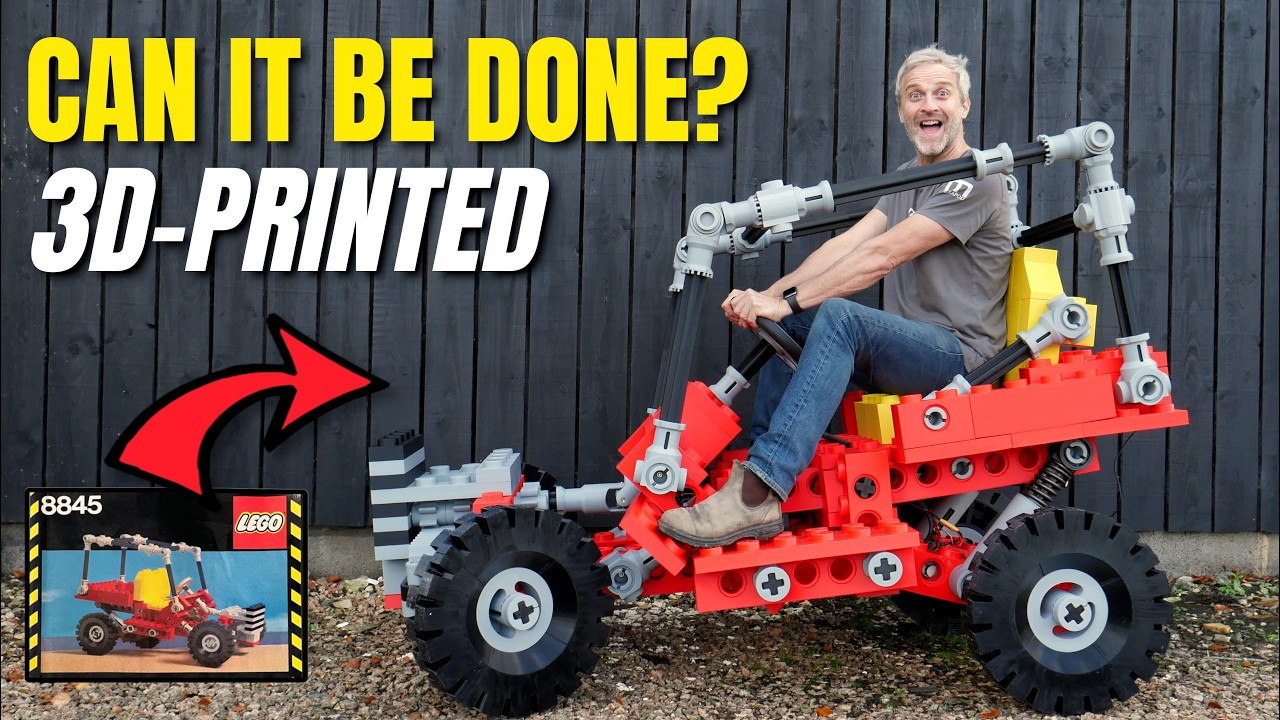 Imagine Driving Your Childhood Toys! - XXXL 3D Printed Dune Buggy