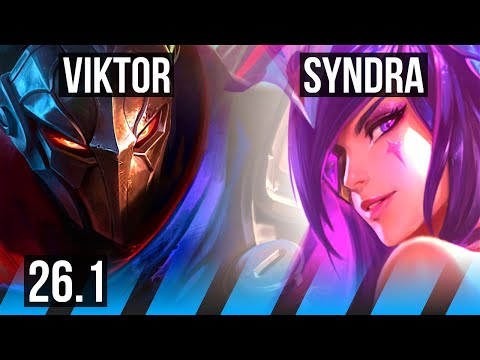 VIKTOR vs SYNDRA (MID) | NA Master | 26.1