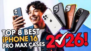 Top 8 Best iPhone 16 Pro Max Cases 2026!✅
