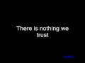 MegadetH -Trust- (Lyrics)