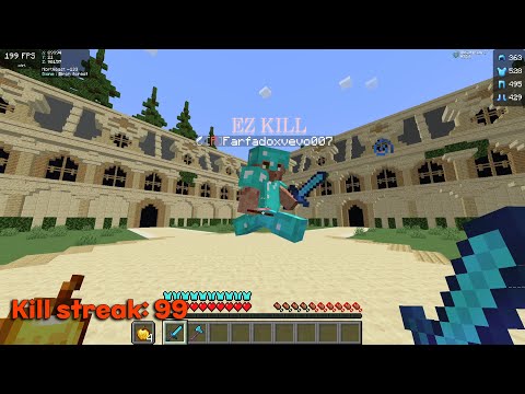 Pro Gamer Masterfully Dominates PVP Legacy in Minecraft
