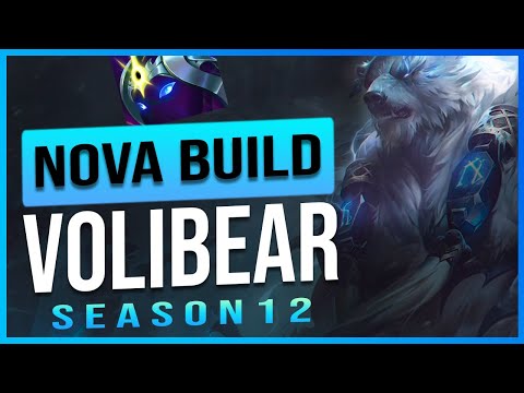 VOLIBEAR JUNGLE COM ESSA NOVA BUILD FICA SENSACIONAL | Season 12 Gameplay League of Legends