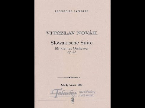 Novak:   Moravian-Slovak Suite op. 32 -  III Amorous Couple  -  Vaclav Talich,  Czech Philharmonic
