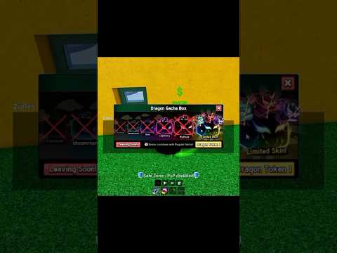 dragon fruit chromatic skin gacha 💀 #roblox #bloxfruits #dragonfruit