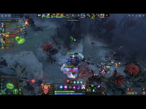 Quinn [Invoker] player perspective - QUINCY CREW vs INFINITY ESPORTS - GAME 2 - 16 min GG